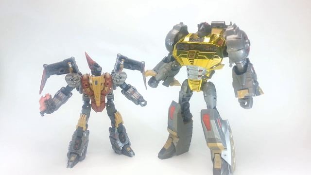 Video Review of the Transformers Voyager Grimlock fall of cybertron Platinum Edition Hasbro смотреть онлайн