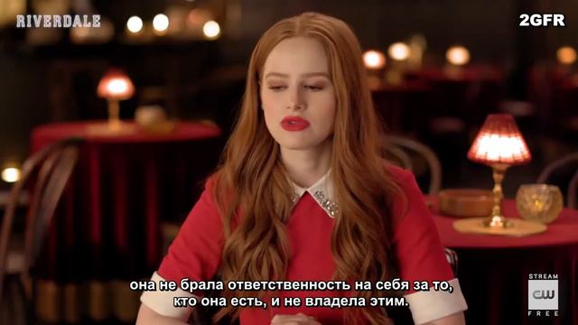 RUS(sub) Ривердэйл: Мэделин Петш рассказывает о своём персонаже. смотреть онлайн