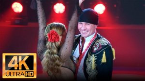 Герой! Роман КОСТОМАРОВ вышел на лед с Татьяной НАВКОЙ: "Кармен" (фанкам, 4K 50fps)