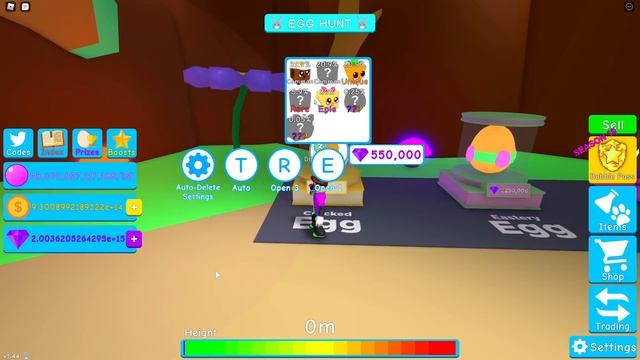 EGG HUNT 2021 В СИМУЛЯТОРЕ ЖВАЧКИ В РОБЛОКС! BUBBLE GUM SIMULATOR ROBLOX смотреть онлайн