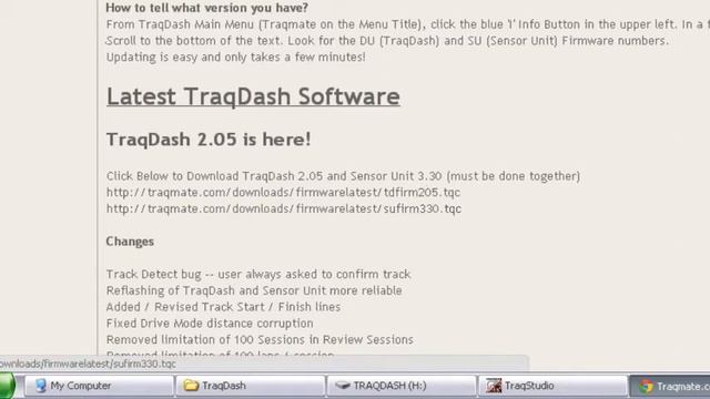 Updating Firmware TraqDash смотреть онлайн