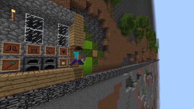 Minecraft PE- Terraria（Map）- Official trailer смотреть онлайн