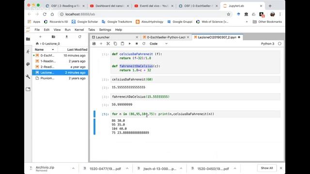 Lezione 2019-03-7 - Introduction to Python Scripting (In Italian) - I смотреть онлайн