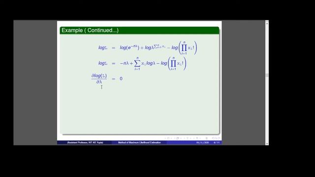 Method of Maximum Likelihood Estimation смотреть онлайн