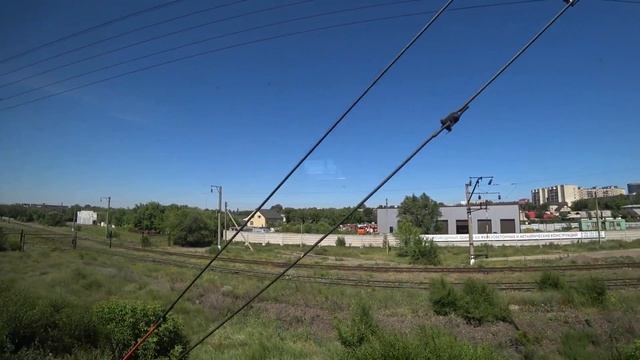 Станция Караганда-Пассажирская - поезд отправляется с 5-ого пути летом 2021 года смотреть онлайн