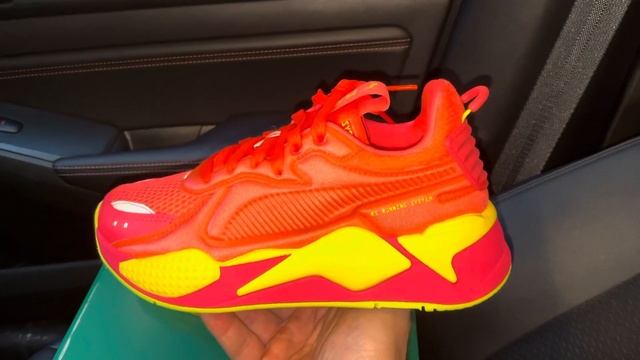 Puma RS X Soft Case Red Yellow Womens shoes смотреть онлайн