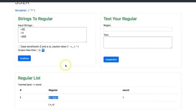 Python regular expression auto-generator Beta V1 смотреть онлайн