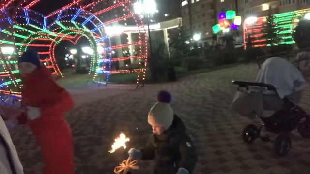 Встреча семьёй нового года в Краснодаре смотреть онлайн