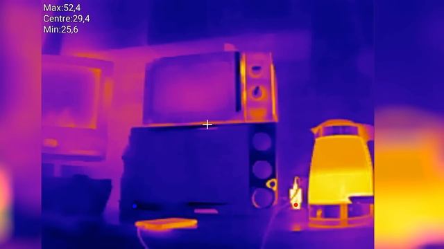 Смотрим через тепловизор на всякое... смотреть онлайн