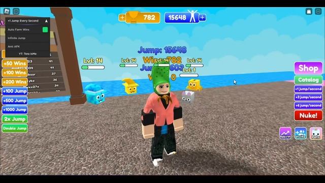 +1 Jump Every Second Script • Auto Farm • Anti Afk • Ininite Jump [Roblox 2022] смотреть онлайн