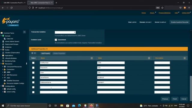 Creacion de jdbc connection pool y jdbc resource (payara + mysql 8) смотреть онлайн