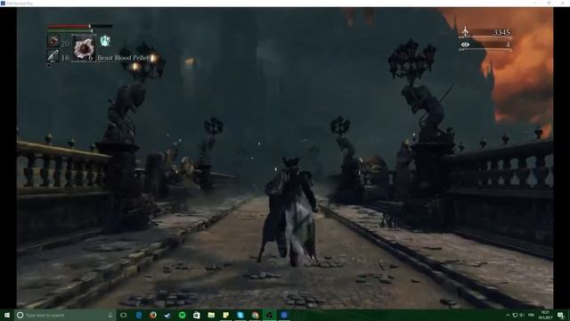 Bloodborne - PS4 Remote play test смотреть онлайн
