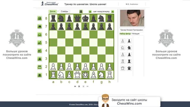 Шахматная школа. Тренер по шахматам смотреть онлайн