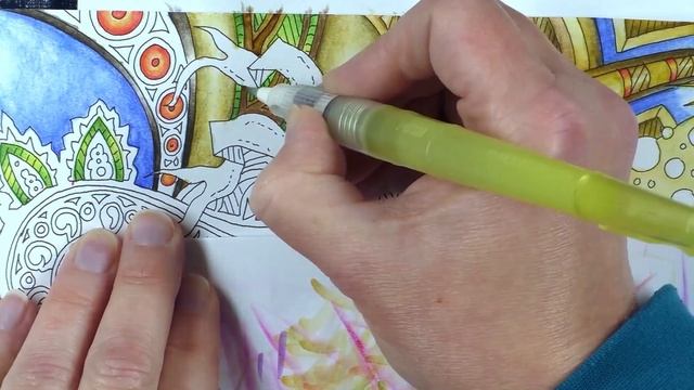 Inktense Speedpaint: Galeries Lafayette Paris. смотреть онлайн