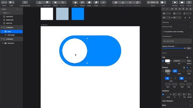 Sketch Tutorial - How To Create a Toggle / Switch Button смотреть онлайн