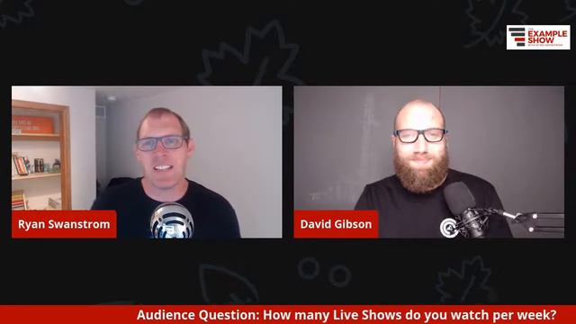 Building a Live Show with David Gibson - The Example Show смотреть онлайн