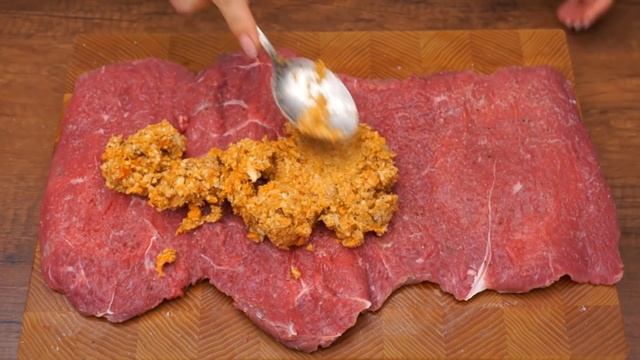Мясной рулет на Праздничный стол. Вкусно и Красиво смотреть онлайн