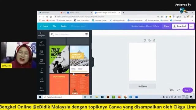 BENGKEL ONLINE EDIDIK MALAYSIA : CANVA смотреть онлайн