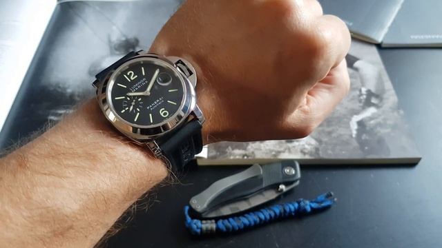 Обзор Panerai Luminor Marina Pam00104 смотреть онлайн