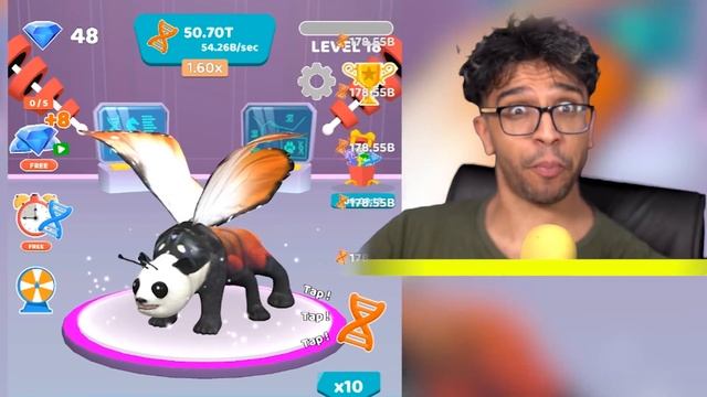 I Bred THE STRONGEST DRAGON + FLAMINGO in Idle Animal Evolution #2 смотреть онлайн