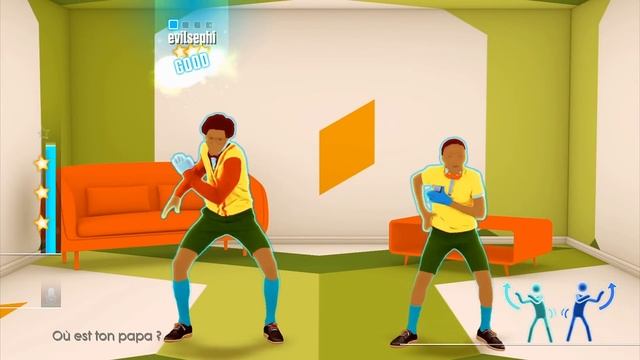 Just Dance 2015-Stromae-Papaoutai (Full Gameplay Wii U) смотреть онлайн