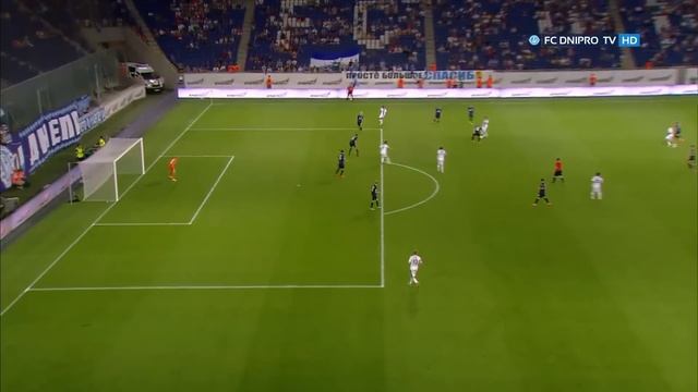 Днепр - Черноморец - 3:2. Гол Николы Калинича смотреть онлайн