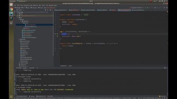 Angular + NGRX за час