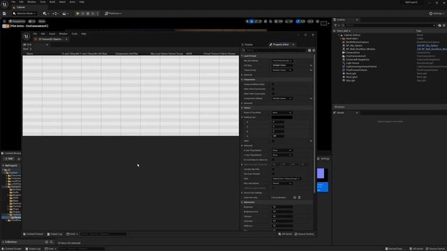 Unreal Engine 5.1 - Bulk Edit via Property Matrix - Changing parameters on multiple assets ENG смотреть онлайн