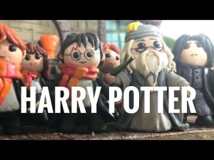 Как слепить Гарри Поттера из пластилина? МК по лепке // How to Make Harry Potter from Plasticine
