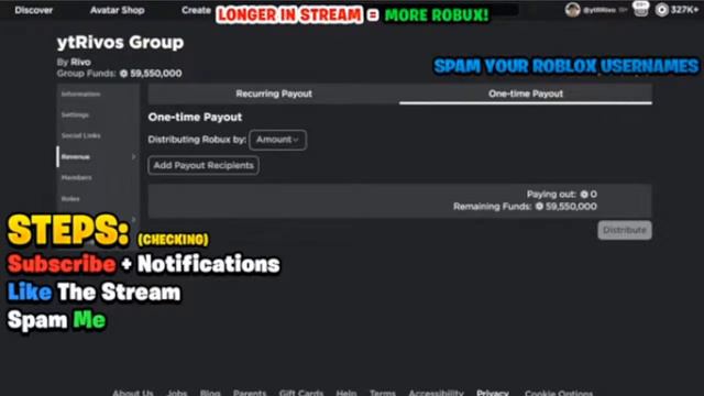 🔴 Giving 1,000 Robux To Every Viewer LIVE! (Roblox Free Robux)