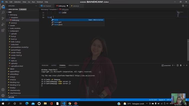 Daftar Tag dalam Pug Node.js смотреть онлайн