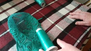 Бейсболка в стиле ирландского кружева