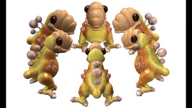 Happy Monkey Circle, но это Гублдигук из Spore смотреть онлайн