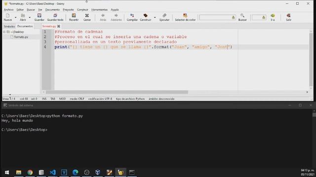 #21 Formato de cadenas | Curso Python para Todos смотреть онлайн