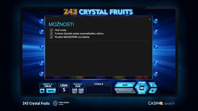 Jak se hraje online automat 243 Crystal Fruits? смотреть онлайн