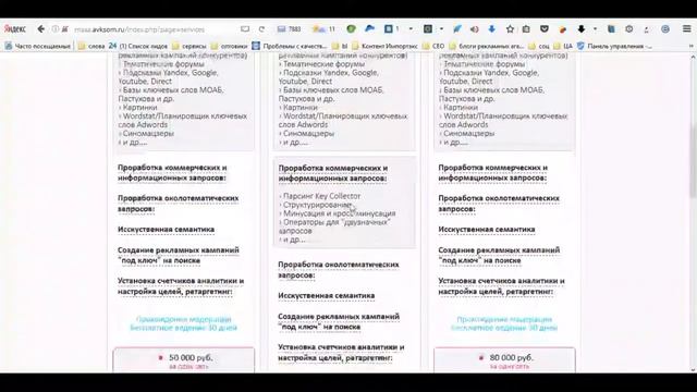 Услуги по настройке, ведению и аудиту рекламных кампаний в Яндекс Директе и Google Adwords смотреть онлайн