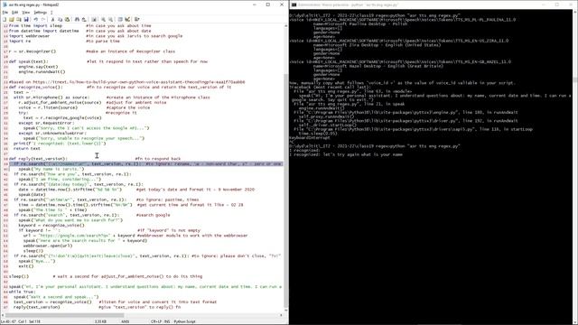 speech recognition and text to speech in Python interactive agent смотреть онлайн