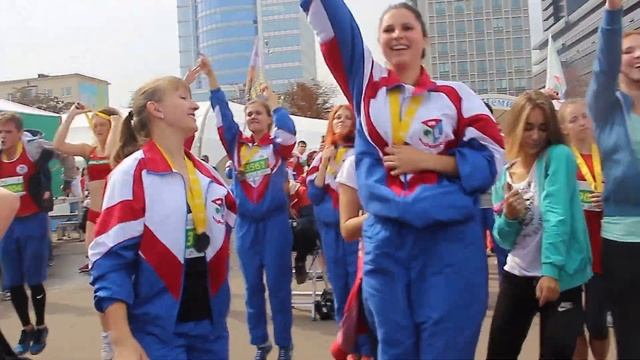 Минск. Полумарофон 2016. 34ч.(43). Танцы-3. 4.09.2016. Беларусь. смотреть онлайн