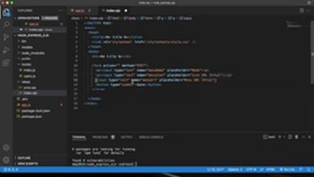 Full Node JS CRUD Website with Login Auth and Database | Part 1 смотреть онлайн