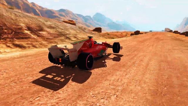 BeamNG Drive - Trying To Race The FR16 Mod On The Long Bumpy Desert Road смотреть онлайн