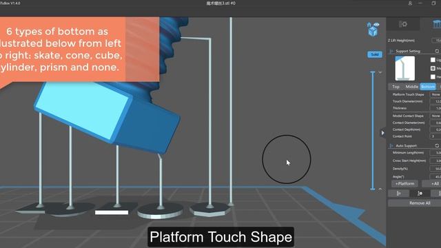 CHITUBOX Support Settings for Resin(SLA/DLP/LCD) 3D Printing Explained [Part 2] смотреть онлайн
