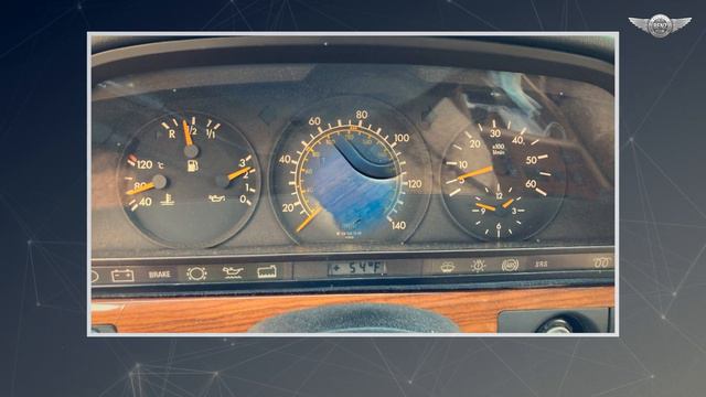 v126 Mercedes-Benz 350 SDL with OM603 turbodiesel only for US market, 1990 смотреть онлайн