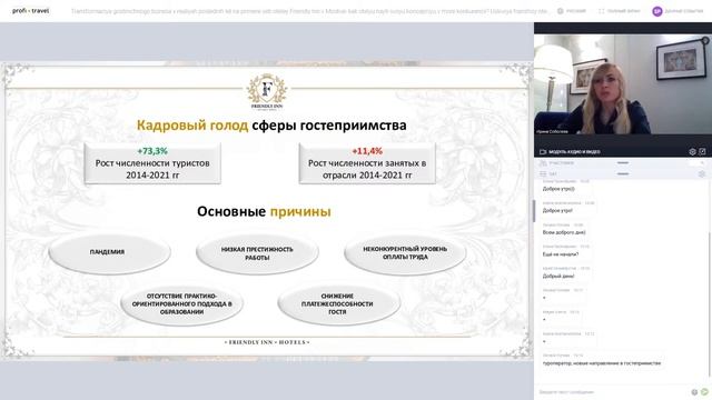 Трансформация гостиничного бизнеса в реалиях последних лет на примере сети отелей Friendly Inn в Мо смотреть онлайн