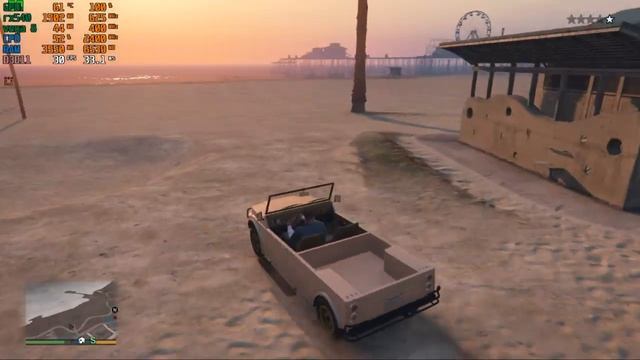 GTA 5 Lenovo Ideapad 330-15ARR Ryzen 2500u Redeon 540