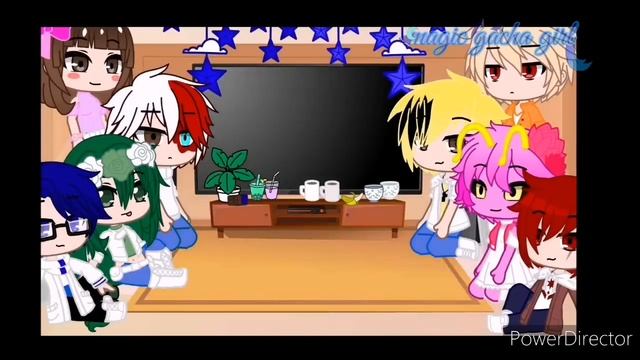 Some Bnha Characters React To Deku's Au's (Gacha Club)(Gacha Bnha Reacts)