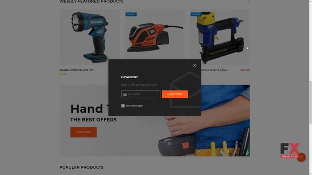 Equipment Market WooCommerce Theme TMT | Free Template Edgar Davy смотреть онлайн