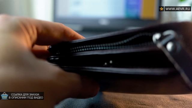 Кожаный мужской кошелек с AliExspress смотреть онлайн