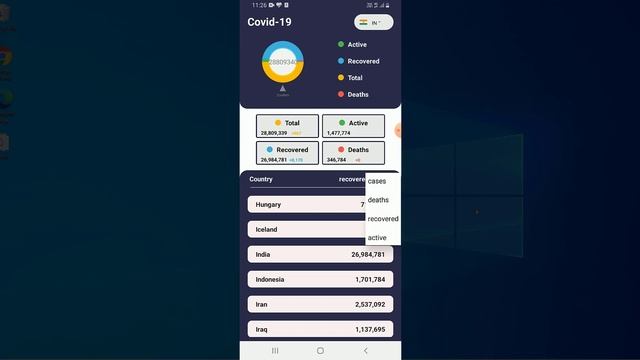 Covid tracker app android studio| Covid tracker app using REST API & Retrofit in android studio jav смотреть онлайн