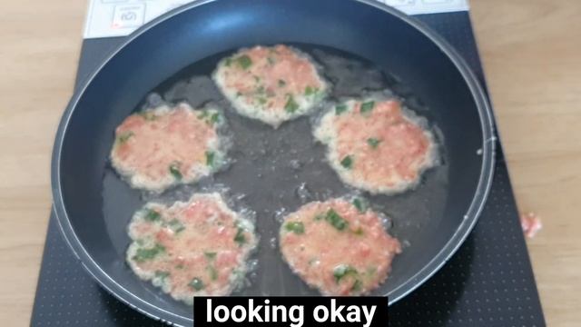 소고기육전. Beef Pancakes. Perkedel Daging