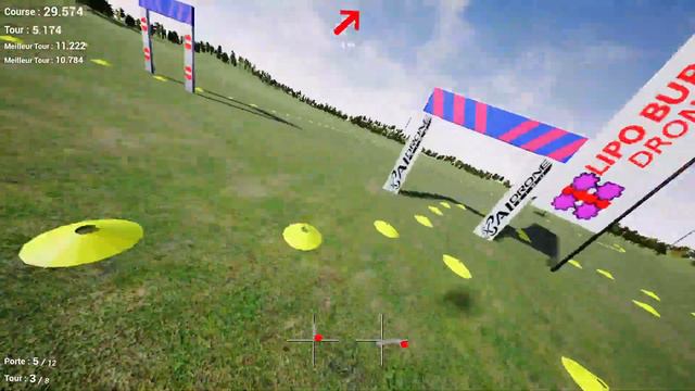 AI Drone Simulator Racing #2 : skAt FPV смотреть онлайн